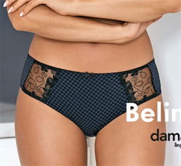 Figi damskie Dama Kier 8626 Belinda pepitka