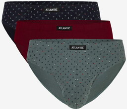 Slipy męskie Atlantic 3MP-100/01 Sport 3-pak