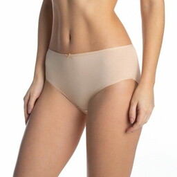 Beżowe figi LAMA Bikini L-400BI-06 2XL-3XL 3-pak