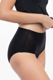 Figi damskie Julimex Simple Panty MAXI czarne