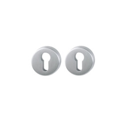 Komplet rozet E42KV ze stali szlachetnej F69 na klucz do drzwi