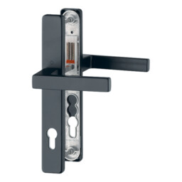 Austin - Komplet klamek na szyldzie 36 mm, czarny mat