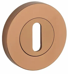 Komplet rozet OVAL 1710, rozeta na klucz, kolor miedziany