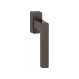 Toulon - Klamka okienna z aluminium, kolor brązowy, Secustik 32-42 mm