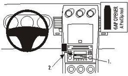 ProClip do Nissan Roadster 03-09