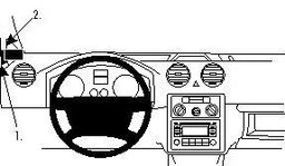 ProClip do Volkswagen Caddy 04-20