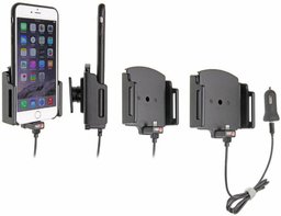 Uchwyt aktywny z kablem USB do Apple iPhone Xs w cienkim futerale