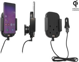 Uchwyt indukcyjny dedykowany do Samsung Galaxy S10 z wbudowanym kablem USB oraz ładowarką samochodową