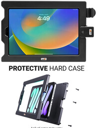 ModTek Hard Case Obudowa aktywna do Apple iPad Mini 6th Gen (A2567, A2568, A2569) przetestowana na upadek z wysokości 1,8 m.