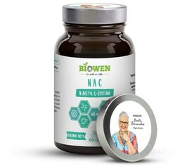 NAC 600 mg Biowen - 100 kapsułek Mądra babuszka poleca