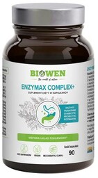 EnzyMax Complex+ Biowen enzymy trawienne 90 kapsułek