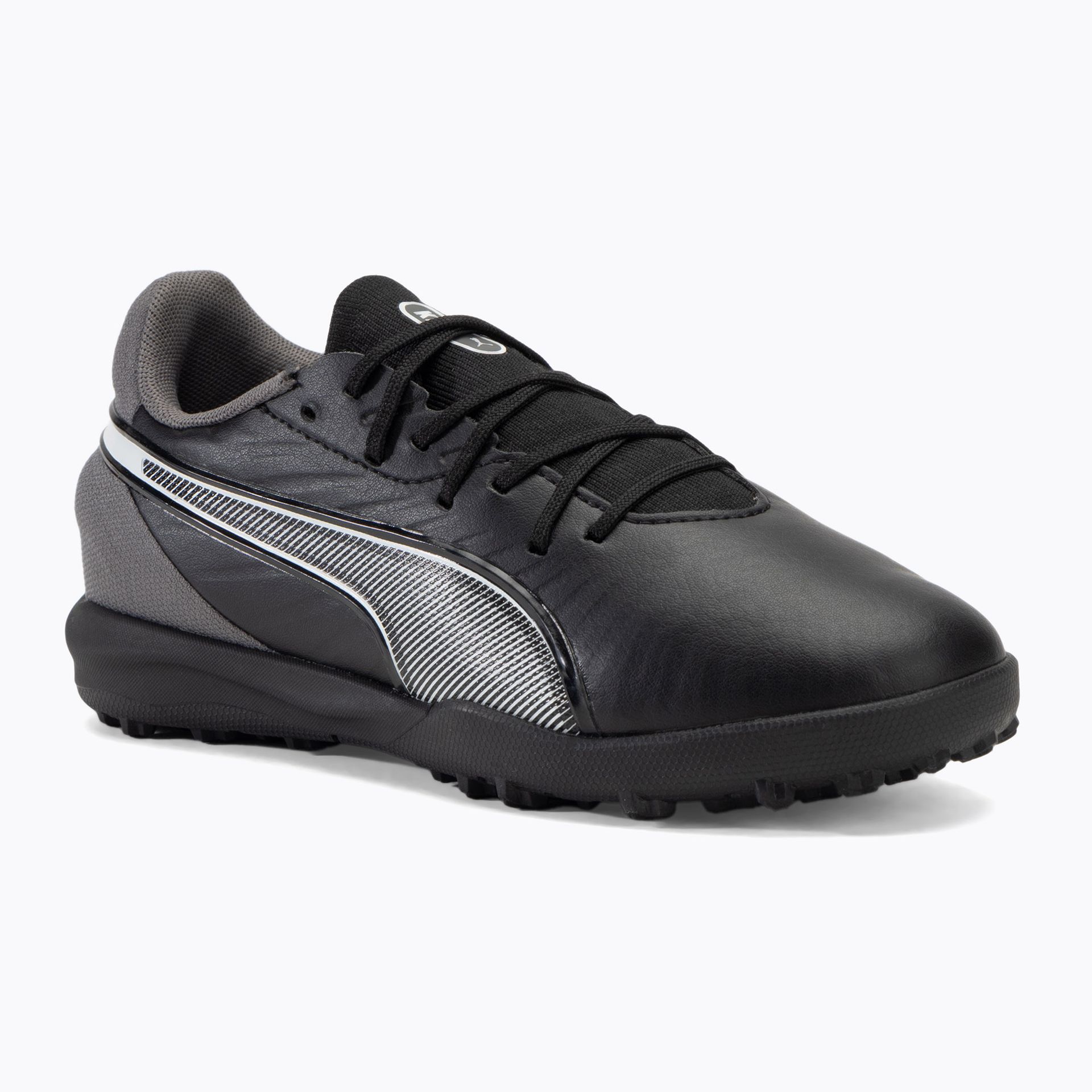 Buty piłkarskie dziecięce PUMA King Match TT Jr puma black/puma white/cool dark gray WYSYŁKA W 24H 30 DNI NA ZWROT