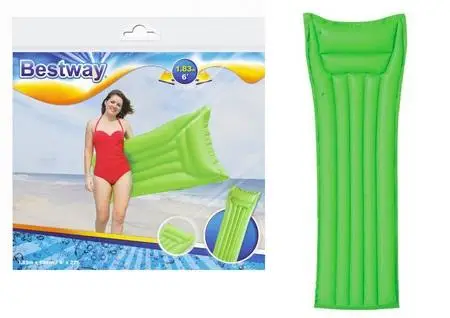 Dmuchany materac zielony 183x69cm - Bestway