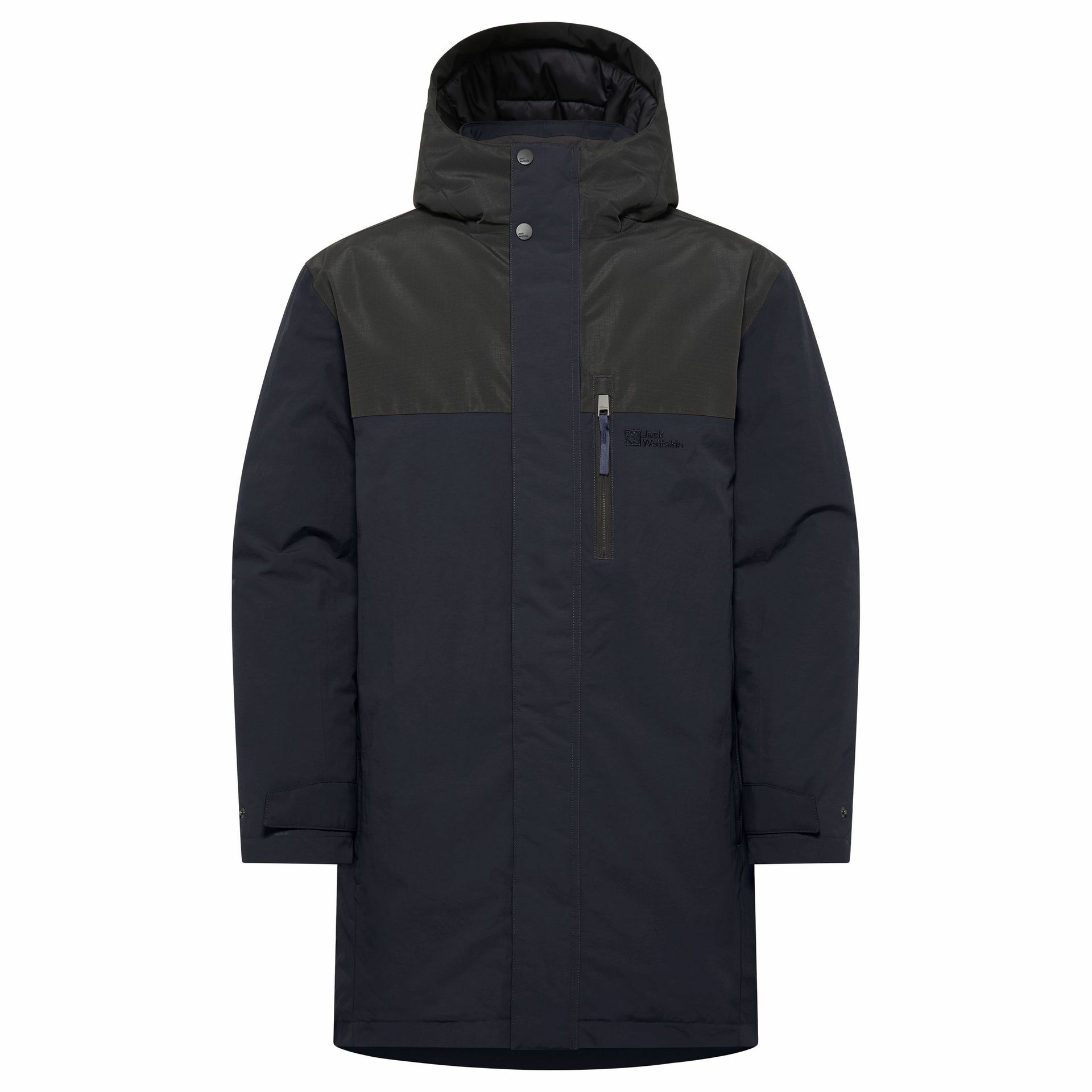 Męska parka zimowa Jack Wolfskin GLETSCHERSEE PARKA M dark navy - L