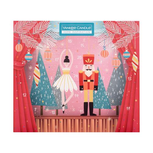 Yankee Candle Home Inspiration Advent Calendar Zestaw tealight 24 x 9,8 g + świecznik