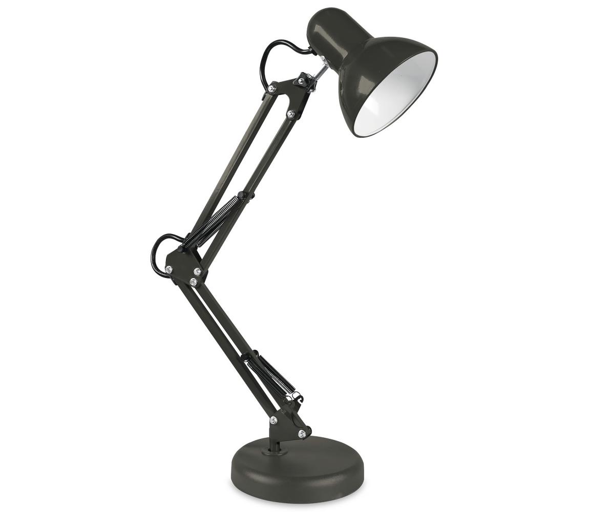 Lampa stołowa AURIQ 1xE27/60W/230V czarna