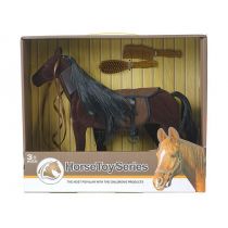 Koń flokowany z grzywą do czesania