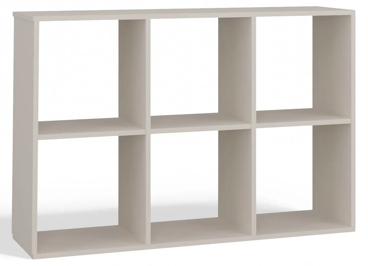 Beżowy regał nowoczesny kaszmir 4x T8-W78