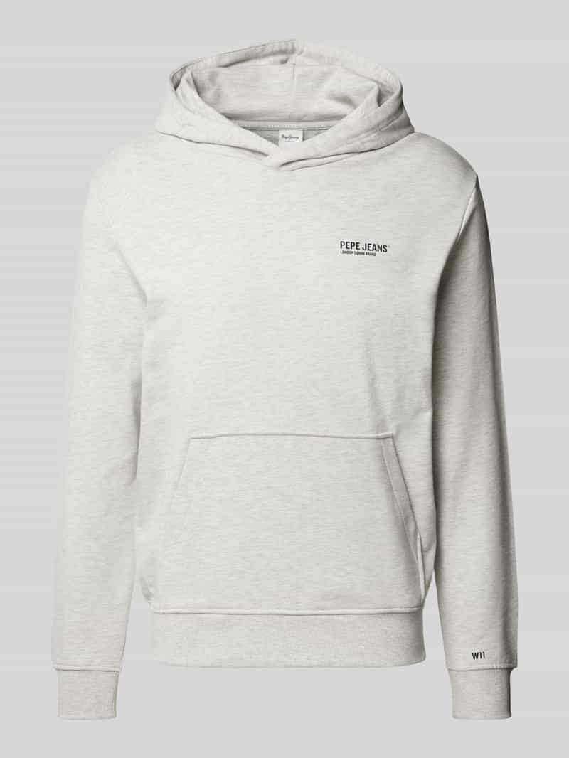 Bluza z kapturem i nadrukiem z logo model ‘SAM’