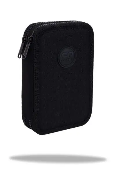 Piórnik podwójny z wyposażeniem Coolpack Jumper 2 Rpet Black - PATIO