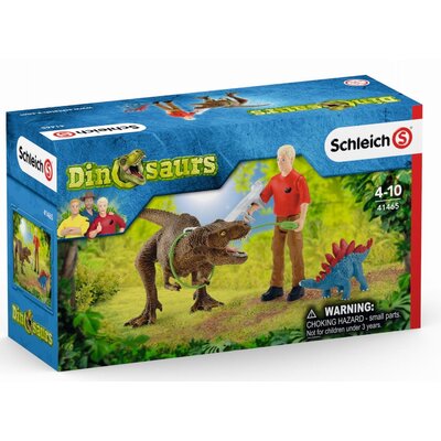 Schleich Dinosaurs. 41465. Atak Tyranozaura Rexa