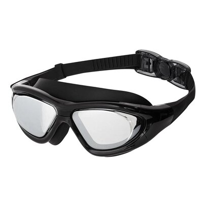 NQG280MAF CZARNY JUNIOR OKULARKI/PÓŁMASKA NILS AQUA