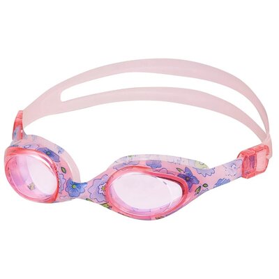 NQG170FAF RÓŻOWY KWIATKI JUNIOR OKULARKI NILS AQUA