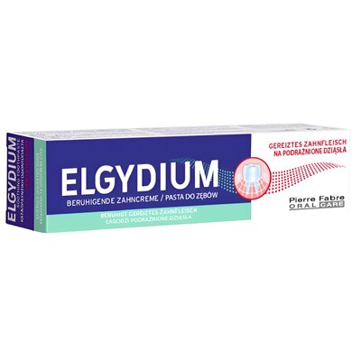 Elgydium Eludril Elgydium pasta do zębów na podrażnione dziąsła 75ml