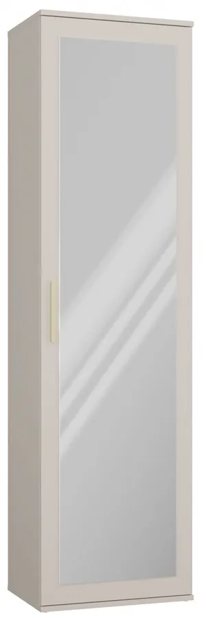 Kaszmirowa Szafa Z Drążkiem I Lustrem L4-F16