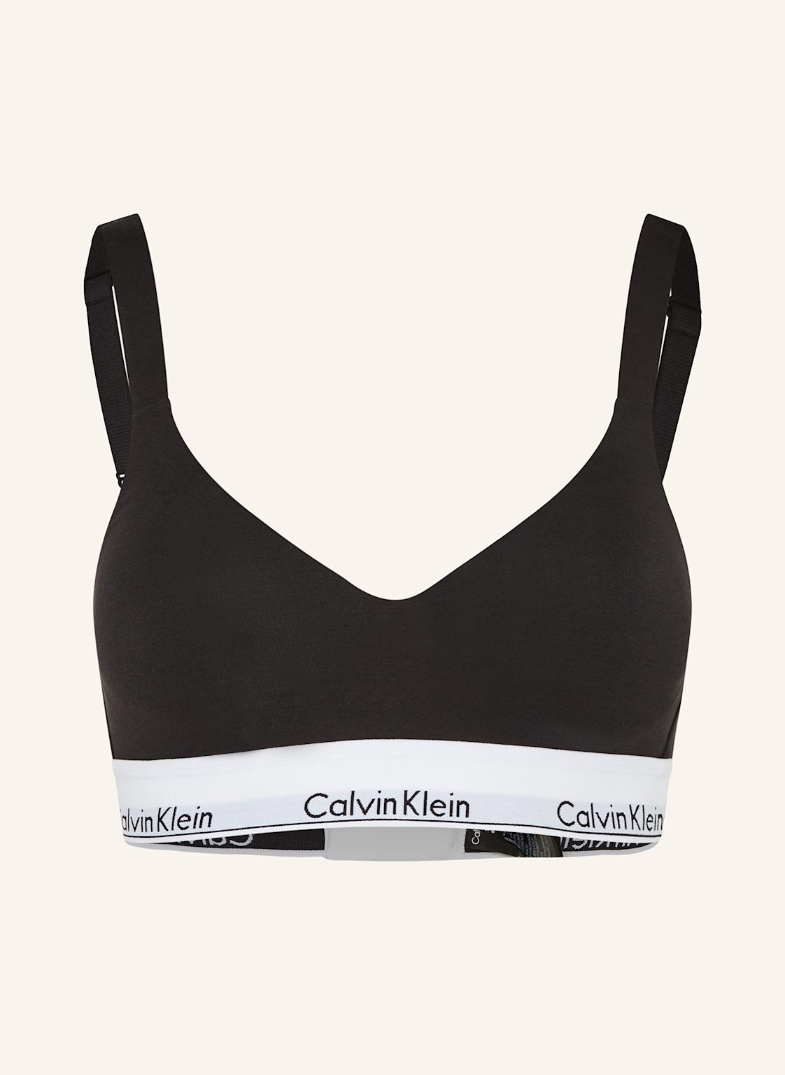 Calvin Klein Biustonosz Push-Up Modern Cotton schwarz