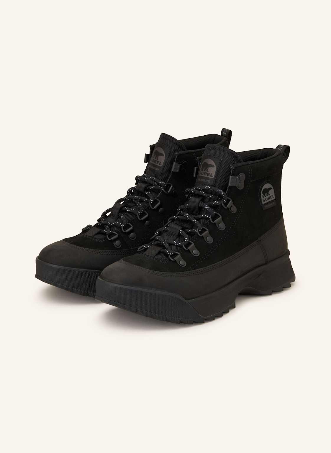 Sorel Botki Sznurowane Scout 87™ Pro Plus Wp schwarz