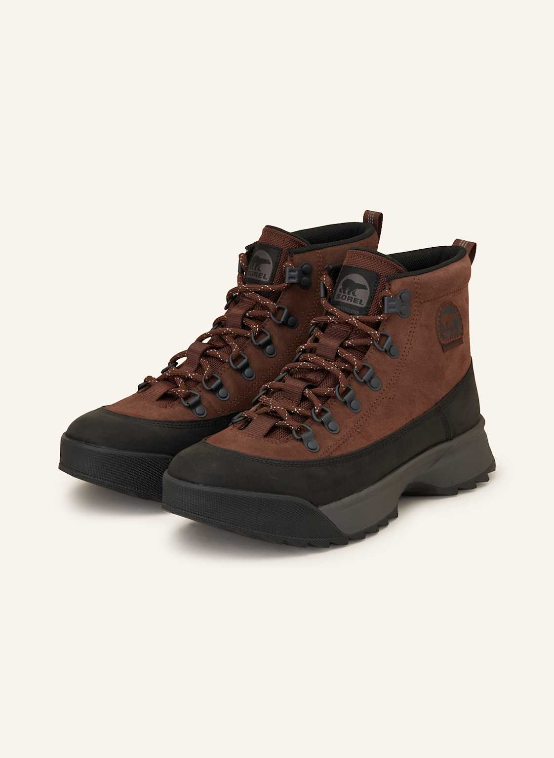 Sorel Botki Sznurowane Scout 87™ Pro Plus Wp braun