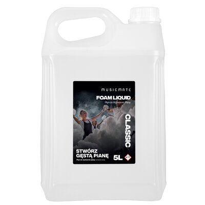 Płyn koncentrat do wytwornic piany MUSICMATE Foam 5l | Bezpłatny transport