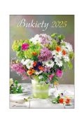 Kalendarz 2025 ścienny - Bukiety