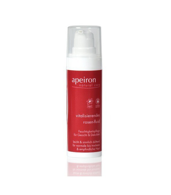 Płyn różany - balsam do twarzy, szyi i dekoltu, do skóry normalnej, suchej i wrażliwej, 30 ml, Apeiron