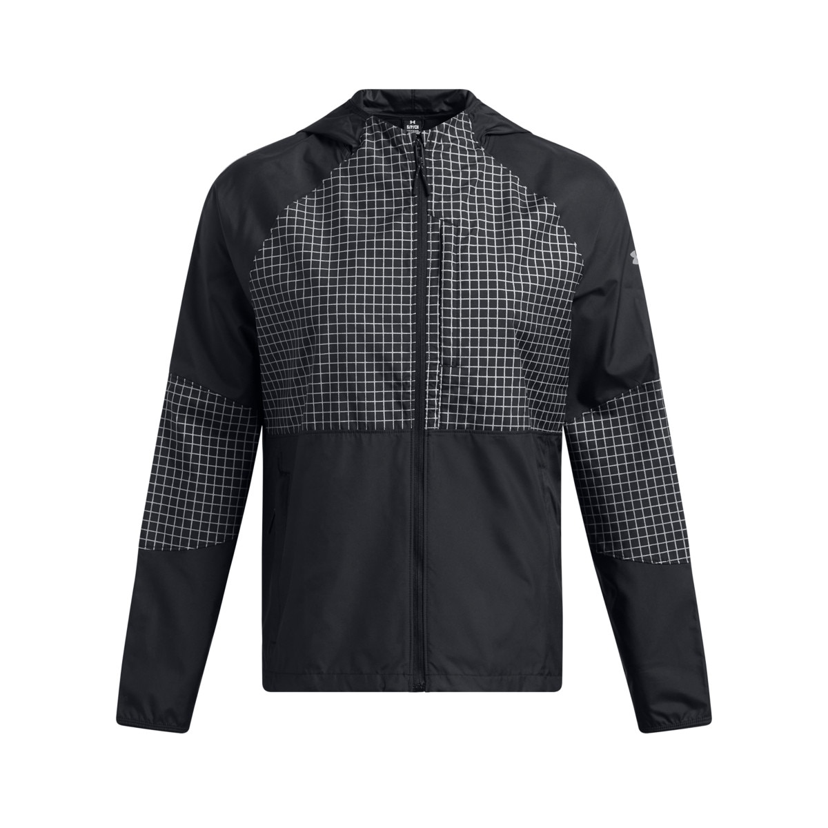 Damska kurtka do biegania Under Armour UA Launch Elite Cw Jacket - czarna - UNDER ARMOUR