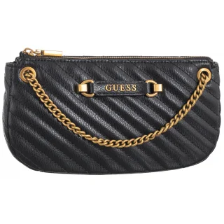 Torebka Sela Mini Convertible Xbody Top Zip HWQB94 95720 Black (GU635-a) Guess