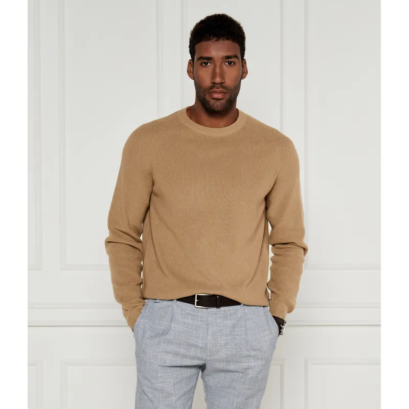 BOSS BLACK Sweter C-Derlino | Regular Fit | z dodatkiem wełny