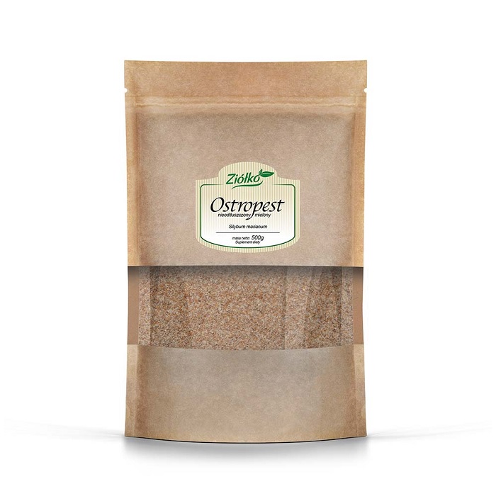 KRAUTEX Ostropest plamisty mielony 200g Ziółko