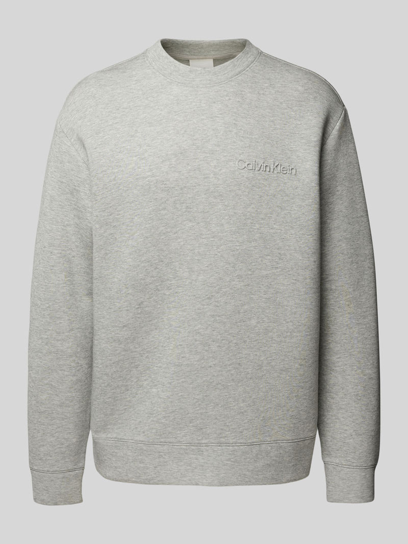 Bluza z detalem z logo model ‘SPACER’