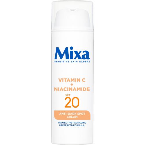 Mixa Vitamin C + Niacinamide Anti-Dark Spot Cream SPF20 krem do twarzy na dzień 50 ml