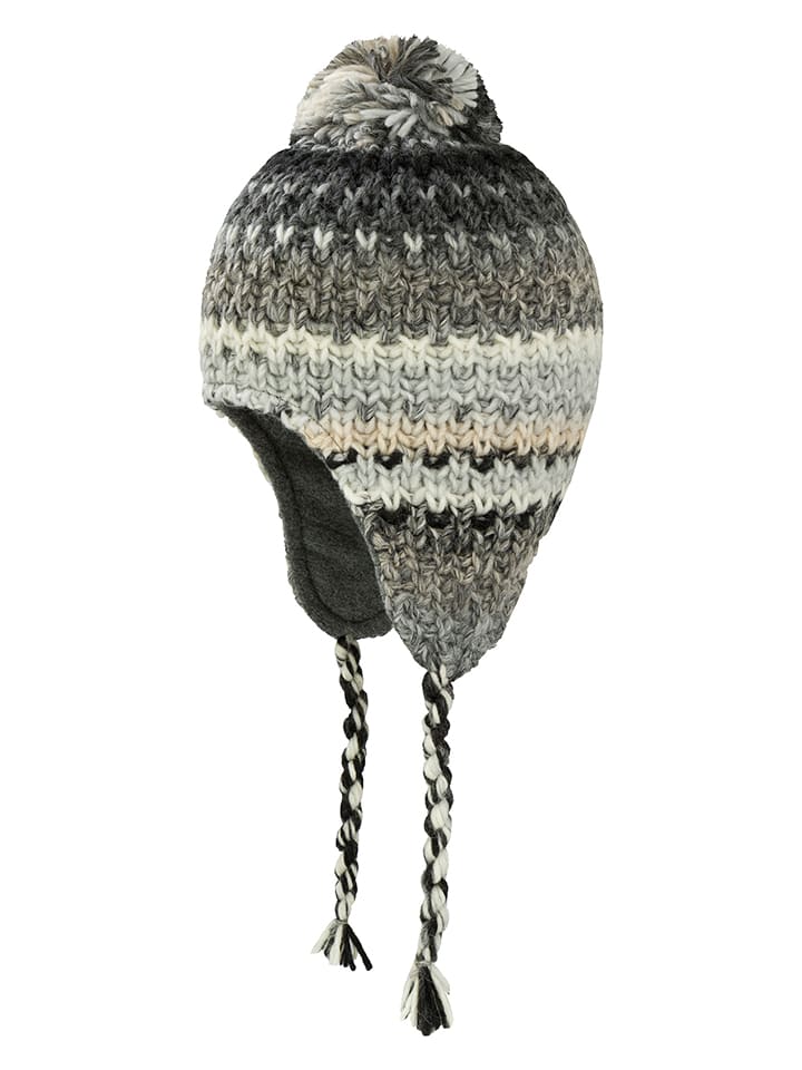 Döll Dzianinowa czapka w kolorze szarym