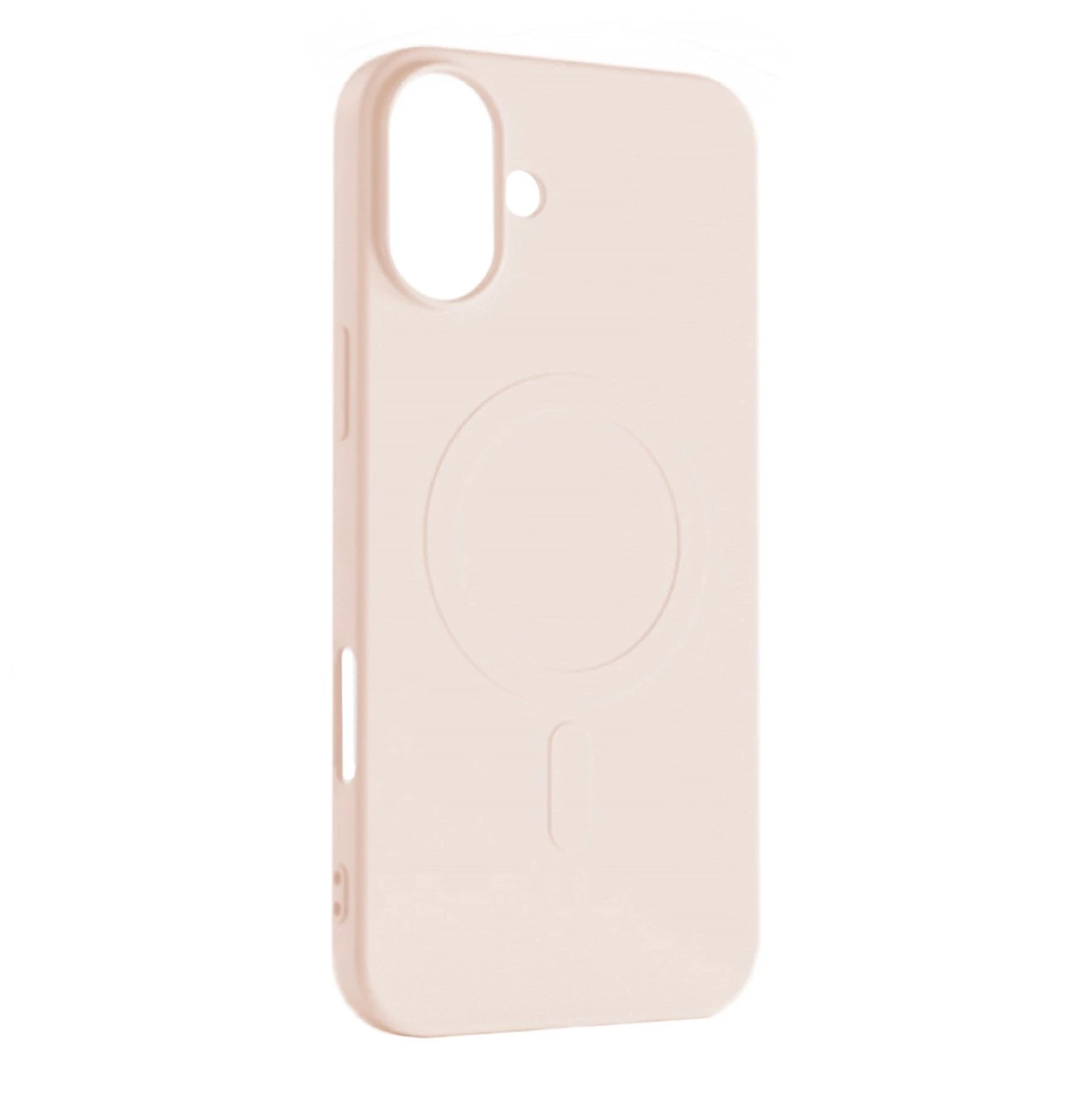 Etui Liquid Silicone Case MagSafe na iPhone 16 Pro - jasnoróżowe