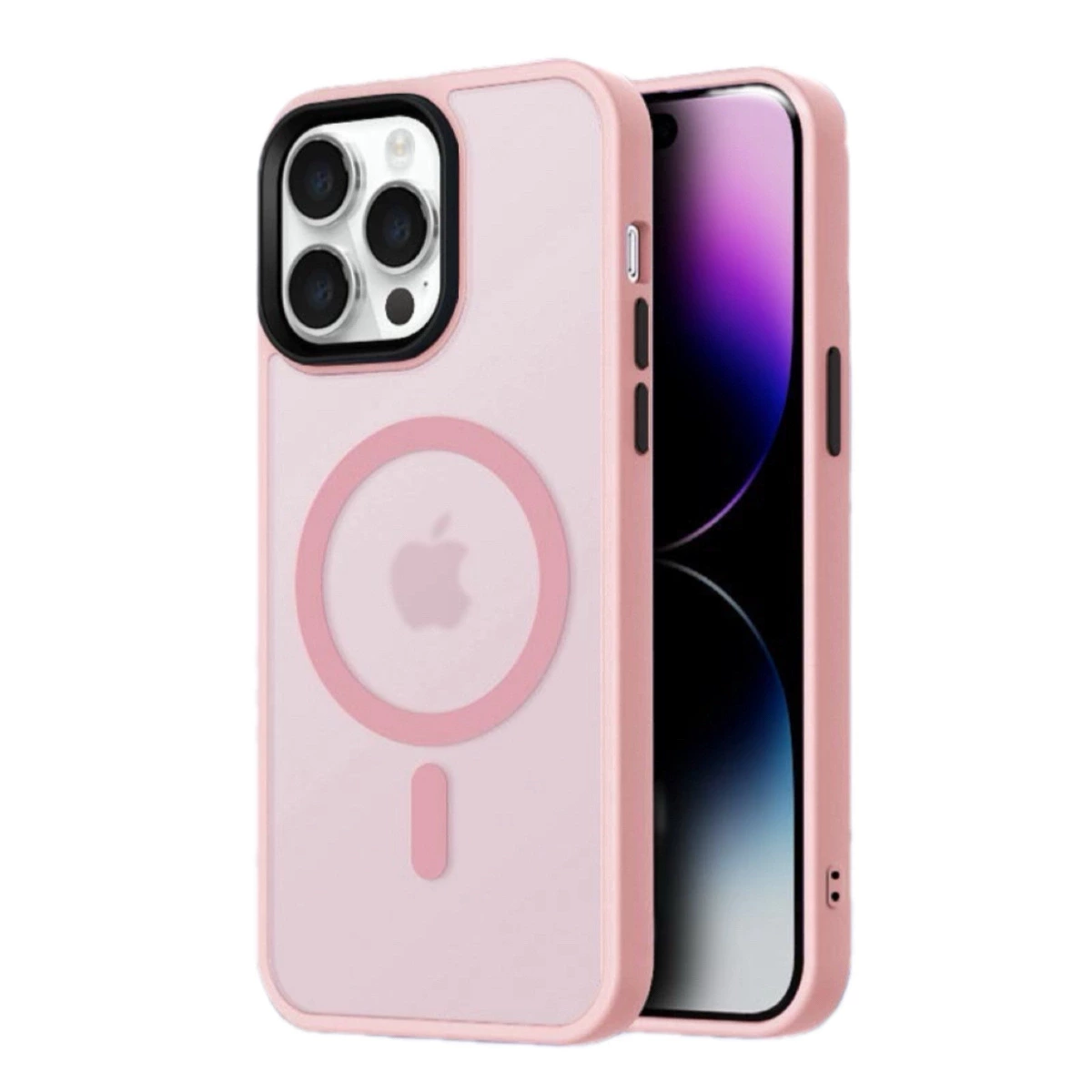 Etui Fashion Case MagSafe na iPhone 16 Pro Max - różowe