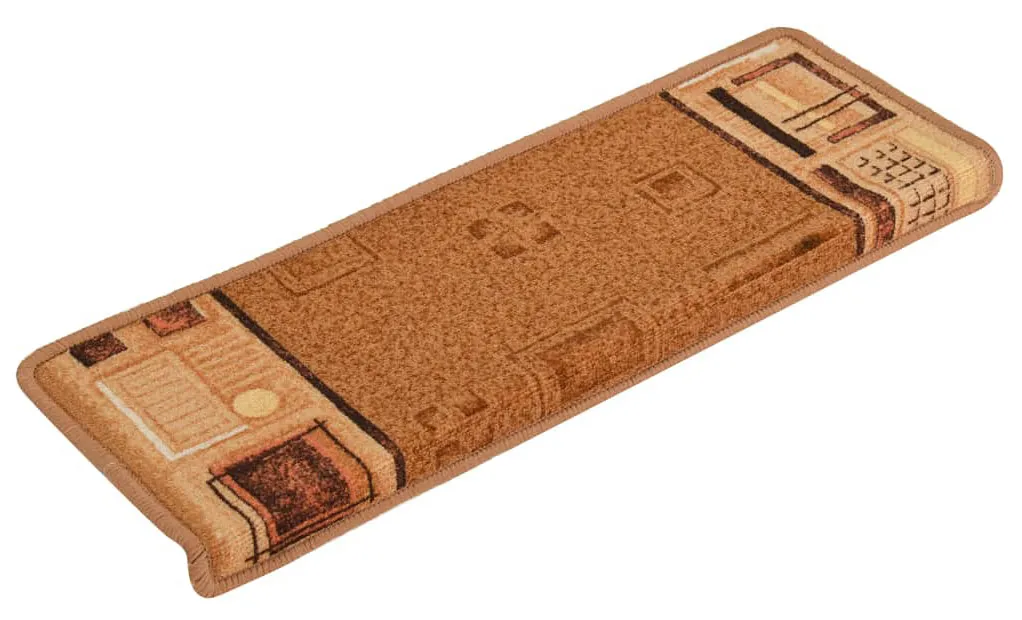 Zestaw 15 klasycznych beżowych nakładek na schody - Epla 4X