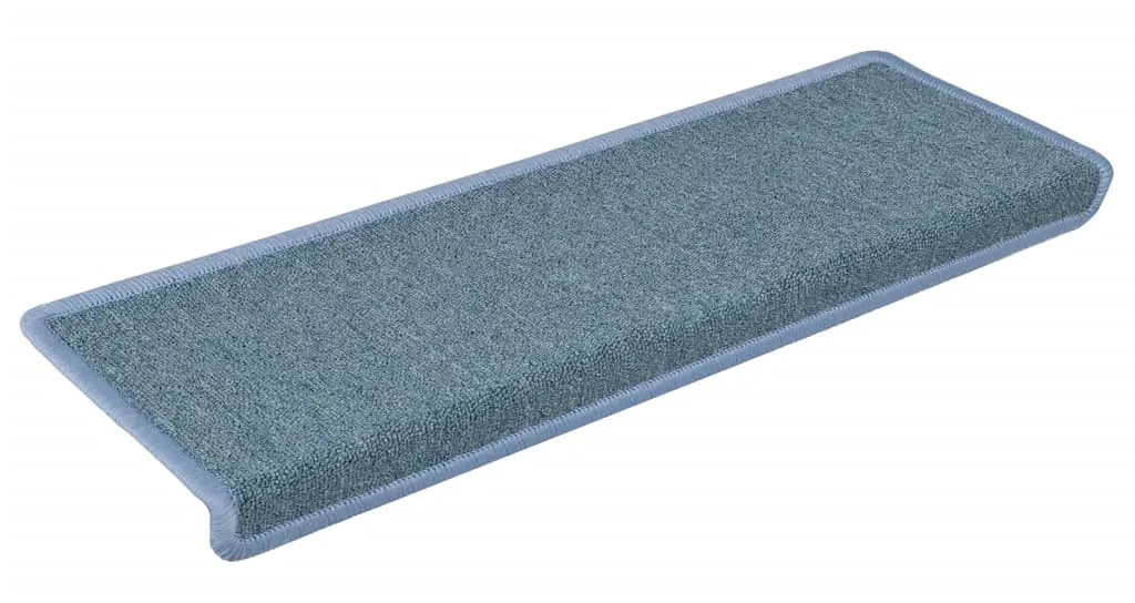 Jasnoniebieski komplet 15 nakładek na schody A2-H85