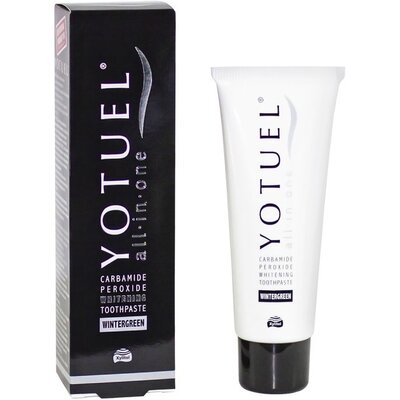 Yotuel All In One wybielający krem do zębów smak Wintergreen 75 ml