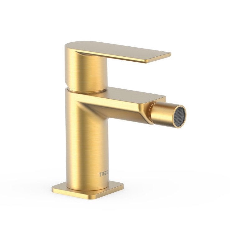 Bateria bidetowa Tres Loft złoty mat 20012001OM