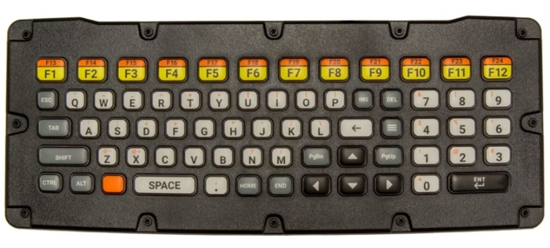 Zebra KYBD-QW-VC-01 klawiatura do urządzeń mobilnych QWERTY Angielski Czarny  KYBD-QW-VC-01