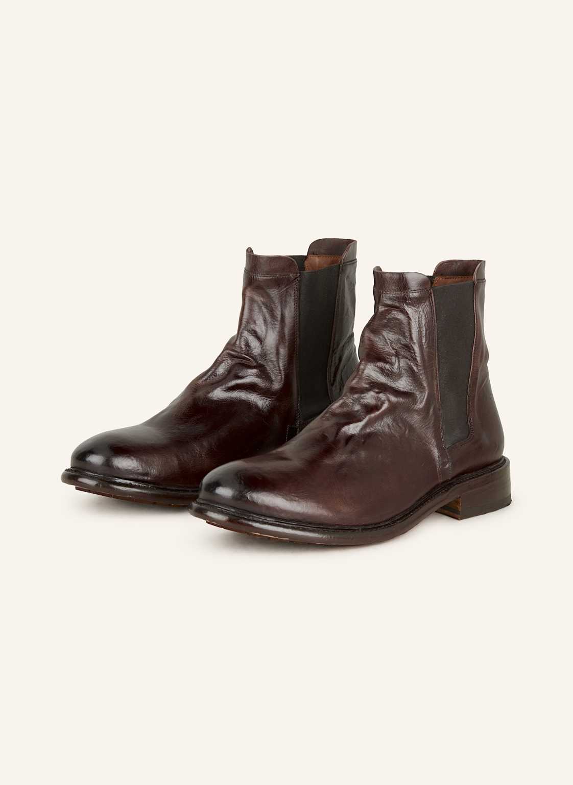Cordwainer Botki Chelsea braun